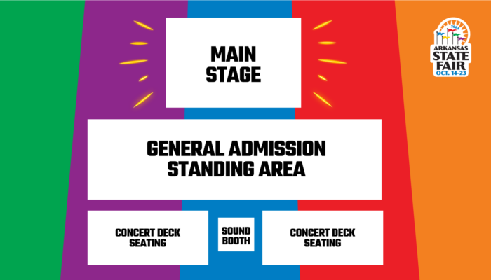 Fair Concert Seating Map