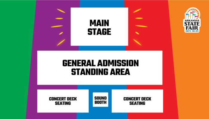 Fair Concert Seating Map Fair Concert Seating Map