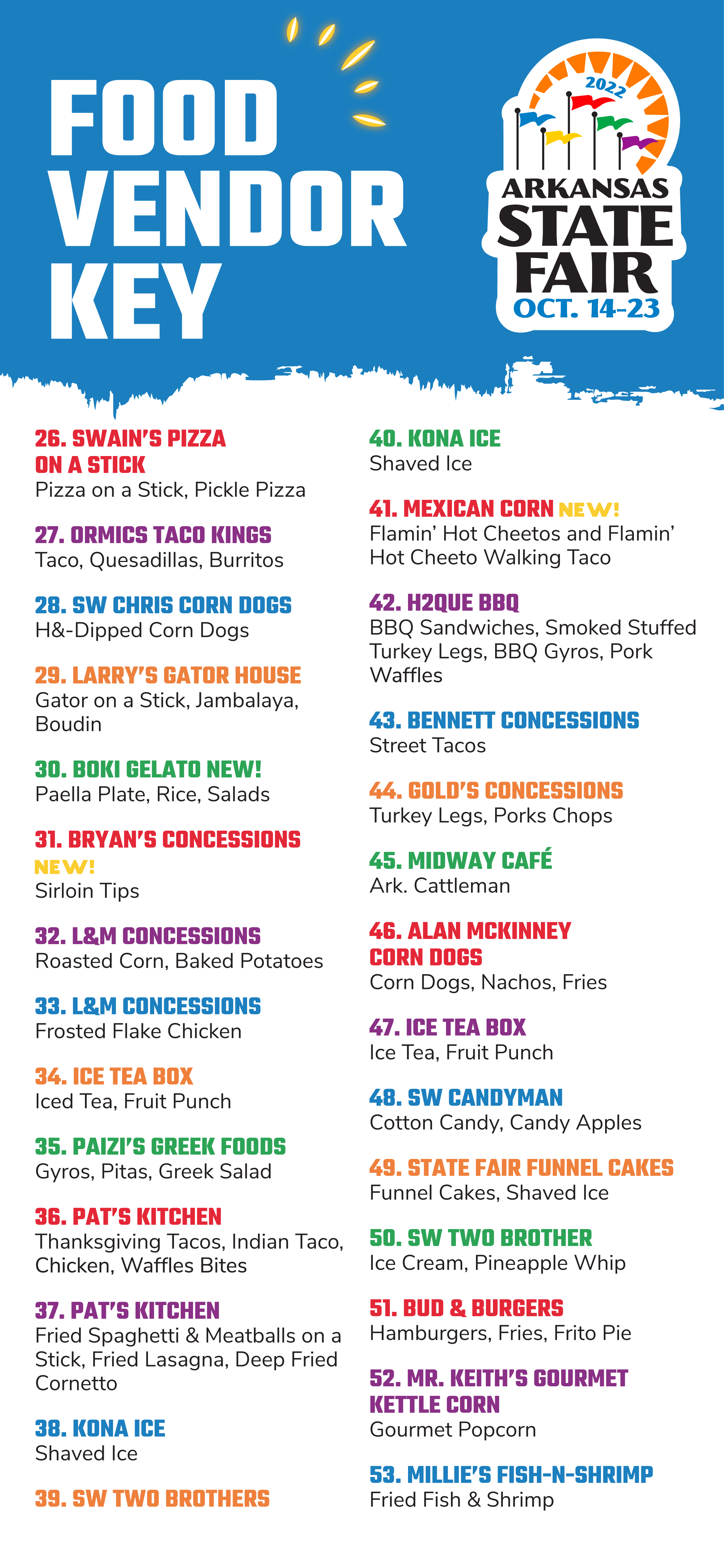 ASF-082217-Food Vendor Map_Key 2